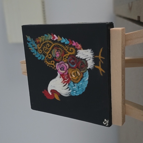 Hand painted canvas - Picture 6 of 7